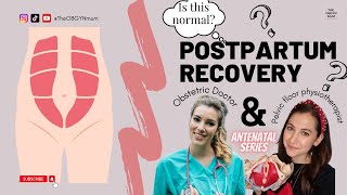 Practical tips for postpartum recovery  C section postnatal recovery tips  From an OBGYN amp Physio [upl. by Eissed416]