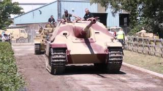 Jagdpanther at Tankfest 2010 in Bovington video 1 of 6 [upl. by Makell]