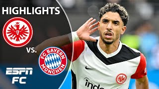 Eintracht Frankfurt vs Bayern Munich  Bundesliga Highlights  ESPN FC [upl. by Eidnyl]