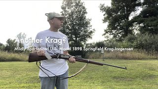 Another Krag  Mildly Sporterized US Model 1898 Springfield KragJorgensen [upl. by Ainoek91]