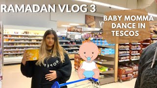 RAMADAN VLOG 3🌙  KAYENAAT DOES THE BABY MOMMA DANCE IN TESCOS👶🏻 [upl. by Cristin]