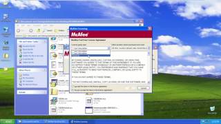 McAfee VirusScan Enterprise VSE Standalone Installation for Windows XP [upl. by Ellerehc25]