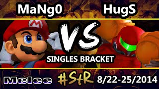 SmashTheRecord  HugS Sheik Samus Vs Mango Mario Captain Falcon  Bracket [upl. by Ytoc1]