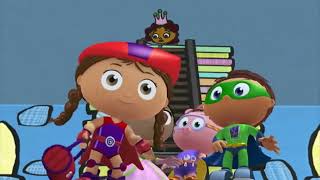 Super Why with The Princess And The Pea  Super WHY  Cartoons For Kids [upl. by Ibbie795]