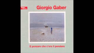 Giorgio Gaber  Io come persona live 11  CD1 [upl. by Birgitta]