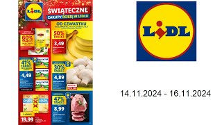 Gazetka Lidl PL  14112024  16112024  Od czwartku [upl. by Schach]