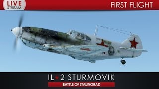 IL2 Sturmovik BOS  First Live Stream with Devs [upl. by Ilarin]