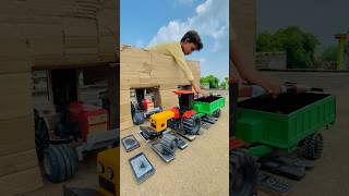 DIY Tractor agriculture project working model  mini woodworking  Ideas WCG 4 [upl. by Burroughs]