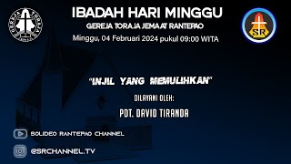 LIVE Ibadah Hari Minggu  04022024 pukul 0900 WITA  Gereja Toraja Jemaat Rantepao [upl. by Kera]