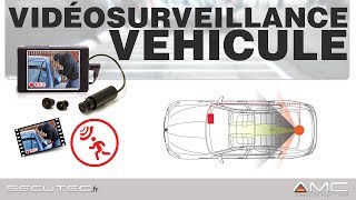 KIT VIDÉOSURVEILLANCE POUR VÉHICULE DISCRET ANTIVANDALE SECUTECFR [upl. by Darum]