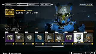 Halo Infinite  Banished Honor Operation Event Pass [upl. by Lamaj]