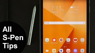 SPen Tips amp Tricks for Samsung Galaxy Tab S3 [upl. by Aysa]