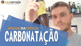 Falhas na Cerveja Carbonatação  Concerveja 325365 [upl. by Enaitsirk]