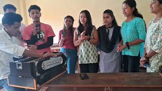 New chorus theme of Education department Barnagar collegepractice time [upl. by Charin]