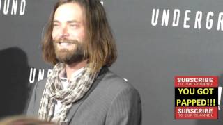 Christopher Backus at the WGN Americas Underground World Premiere at Ace Hotel in Los Angeles [upl. by Brockie]