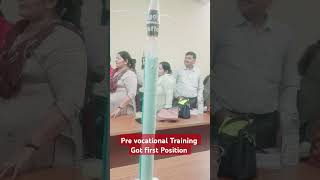 Pre vocational Training First Positionashokriwal funny [upl. by Ahselrac]