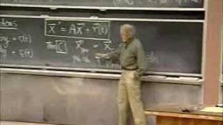 Lec 28  MIT 1803 Differential Equations Spring 2006 [upl. by Charley361]