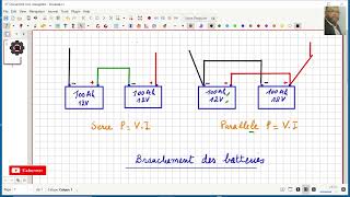 montge des batteries en serie t parallele [upl. by Imit]