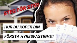 Hur du köper din FÖRSTA hyresfastighet  STEG för STEG [upl. by Mcgaw]