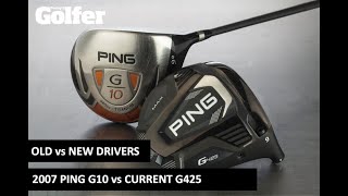 OLD vs NEW DRIVERS  14 year old Ping G10 versus a current G425 [upl. by Doomham]