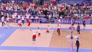 Poland vs USA Mens Volleyball Semi Final Highlights USA vs Poland Olympic Paris 2024 [upl. by Arnulfo]