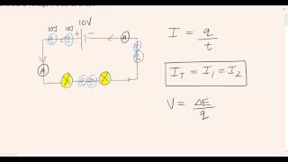 Rathkeale Physics  Current and Voltage in a Series Circuit [upl. by Adaran]