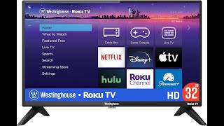 Westinghouse Roku TV 32 Inch Smart TV Review – PROS amp CONS – 720P LED HD TV [upl. by Buffy908]