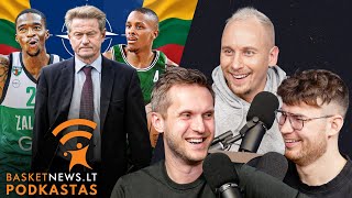 Nepribaigiamas „Žalgiris” ir ką veikėte prieš 20 metų  BasketNewslt podkastas [upl. by Fillian715]