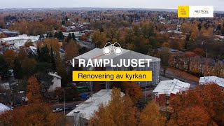 Renovering av Malmi kyrka ventilerad fasad med högkvalitativ Powerwall PIRisolering [upl. by Koah]