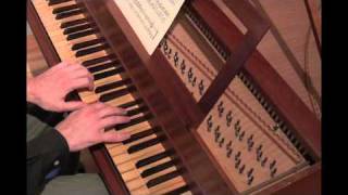 Bach  famous Minuet in G major SF Christo harpsichord [upl. by Eusadnilem997]