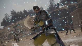 Dynasty Warriors 9  Xiahou Dun Character Highlight [upl. by Leahcimrej]