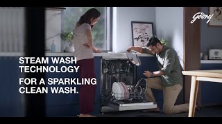 Do It Better with Godrej Eon Dishwashers  Steam Wash Technology [upl. by Gibert400]