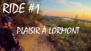 RIDE 1  Plaisir amp déraillements spot VTT enduro Lormont [upl. by Farley]