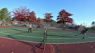 SlowMo pickleball dropshot  Jonathan Santos [upl. by Ahcropal554]