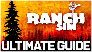 ULTIMATE Ranch Simulator Beginner Guide  Ranch Simulator Tips and Tricks [upl. by Llekram535]