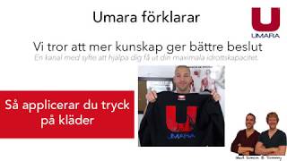 Så enkelt trycker du dina kläder med tryck [upl. by Mata603]