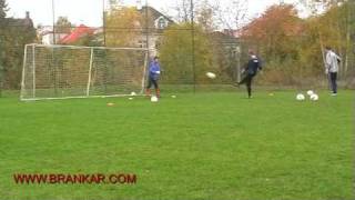 Goalkeepers training SK Kladno U19 1 [upl. by Ihsoyim]