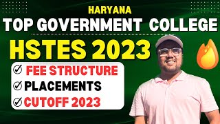 Top Government Colleges in Haryana 🔥  लाखों रैंक पर मिलेगा अभी 😍  HSTES Counselling 2023 BTech [upl. by Atalaya]