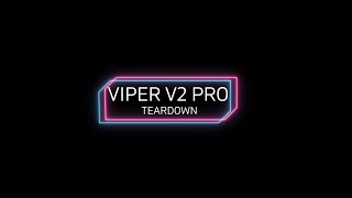 RAZER VIPER V2 PRO disassembly  teardown video [upl. by Yllet]