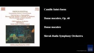 Camille SaintSaens Danse macabre Op 40 Danse macabre [upl. by Ennayllek]