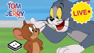 🔴 LIVE TOM amp JERRY Awesome Moments  SUPER Compilation  The Tom amp Jerry Show  Boomerang TV [upl. by Caprice]