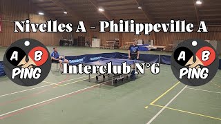 Nivelles A  Philippeville A Interclub N°6 [upl. by Giuseppe]