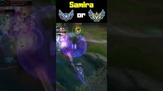 Is This Samira Challenger or Silver Part 4  League of Legends shorts [upl. by Eillime]