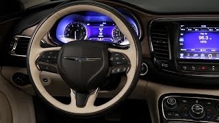 ► 2015 Chrysler 200C  INTERIOR [upl. by Carrel]