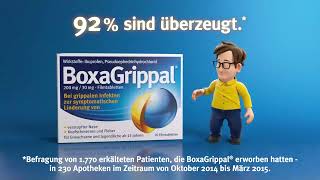 BoxagrippalR Filmtabletten und Erkältungssaft 25 [upl. by Anrahs]