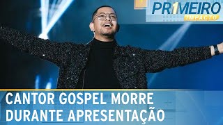 Cantor gospel Pedro Henrique morre após sofrer infarto em apresentação  Primeiro Impacto 141223 [upl. by Noislla]