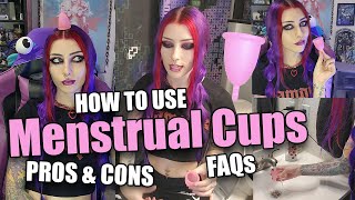 Ultimate Guide to Menstrual Cups 🩸  My Experience Tips Pros amp Cons FAQs How to InsertRemove [upl. by Kulda]