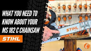 So You Own a STIHL MS 182 C Chainsaw [upl. by Porta]