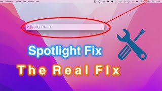 Mac Spotlight Fix Cant Find Applications Files Folders [upl. by Naihtsirc]