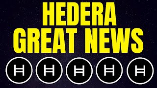 HEDERA GREAT NEWS THIS IS AMAZING  Hedera HBAR Price Prediction [upl. by Theona57]